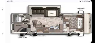 With the warm weather comes thoughts of camping. We are selling our 2021 Dutchmen Aspen Trail 3020bh...