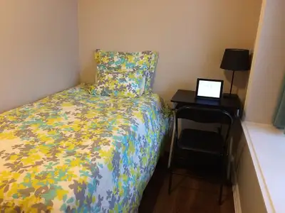 Fully furnished bedroom on the ground floor of the house with a private entrance. Available from Nov...
