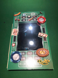 Playing Card Poker Chip Casino Theme Mirror
