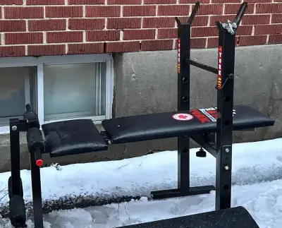York Folding Bench Press, View more