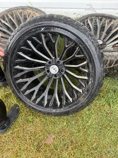 Hi, I’m selling my 33x14.5R24inch rims. They are in excellent condition just a bit dirty, they were...
