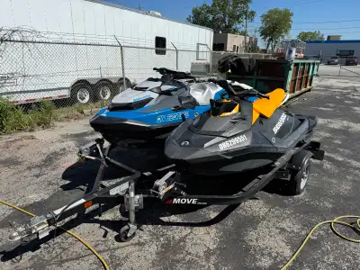 LOW HOURS*** 2018 Seadoo GTX 230 with 50 hours with Bluetooth speakers, qlink cooler + rod holders....