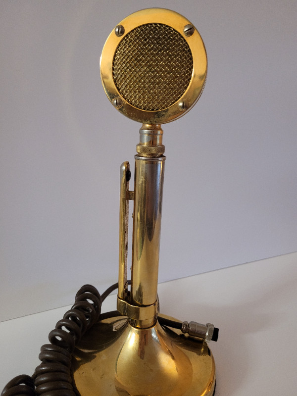 24K GOLD PLATED D104 ' GOLDEN EAGLE' MICROPHONE FOR HAM/CB RADIO in General Electronics in Hamilton - Image 3