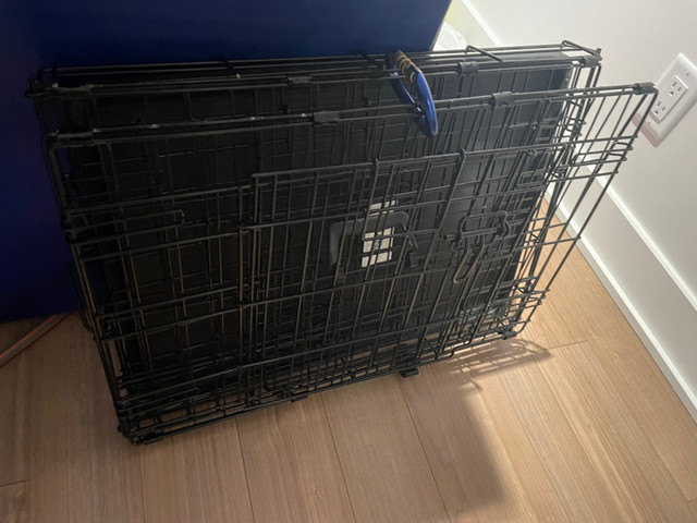 Cage plable pour chien petit 65 cmx43cmx49cm dans Accessoires  à Longueuil/Rive Sud