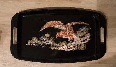 Vintage Japanese Serving Tray, View more