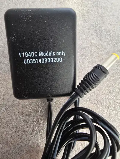 AC/DC power adapter for a Shark Euro-Pro handheld vacuum., View more