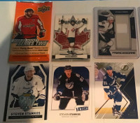 NHL Star Steve Stamkos Jersey Card, Premier Card, 7 Cards, more