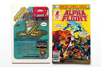 ALPHA FLIGHT #1 John Byrne, 1st Print Canadian Variant Marvel NM