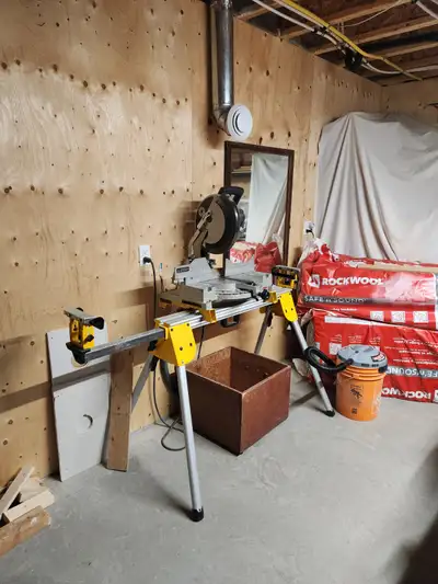 Miter Saw and DEWALT-DWX723-Heavy-Miter-Stand, View more