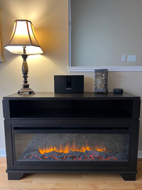 Electric fireplace/TV stand 