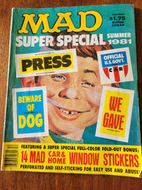 Mad magazines from the 1980s