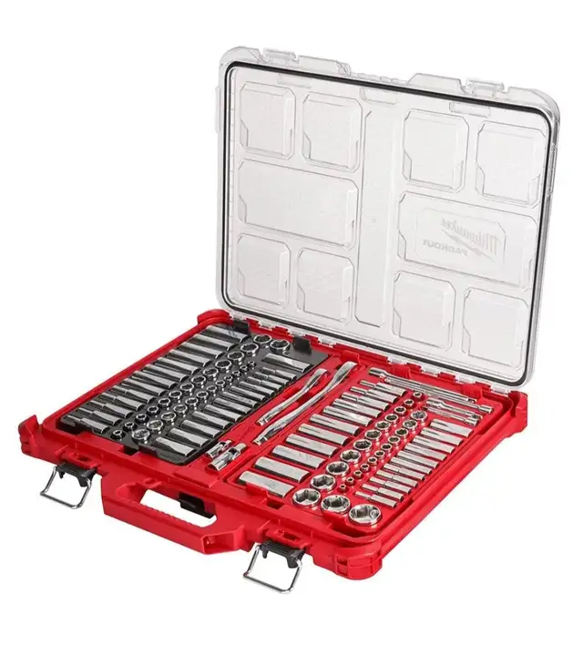 Milwaukee PACKOUT 3/8-inch and 1/4-inch Drive SAE/Metric62863269751425121