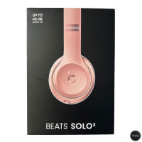 Beats Solo3 On-Ear Sound Isolating Bluetooth Headphones - Gold