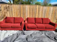3 seats couch & love seat
