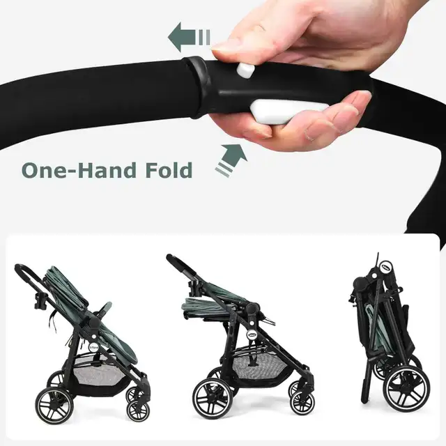 Infant Stroller and Reversible Bassinet Pram in Strollers, Carriers & Car Seats in Ottawa - Image 7
