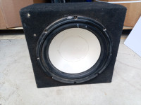 UNTESTED INFINITY SPEAKER BOOMBOX SUBWOOFER POUR AUTO FOR CAR