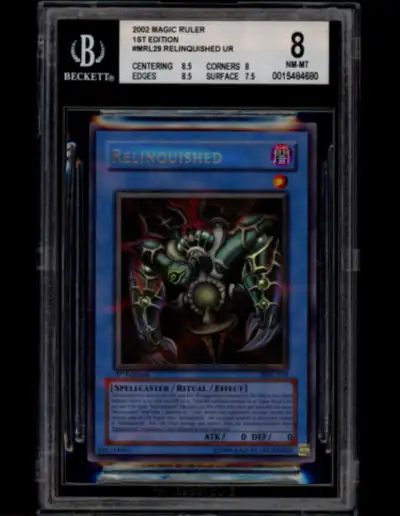 2002 MRL-29 1st Edition Relinquished Graded 8, View more