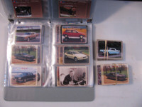 Collect-A-Card Trading Card  Chevy Set    2) Ford Mustang Set