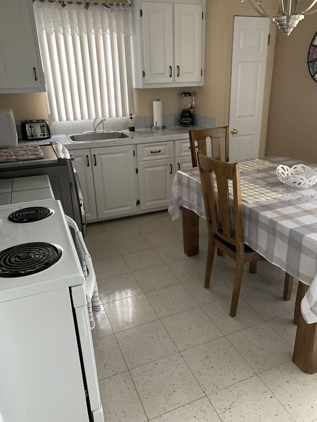 Location appartement 3 1/2 - 4 1/2, tout équipe, internet, tv dans Locations temporaires  à Sept-Îles