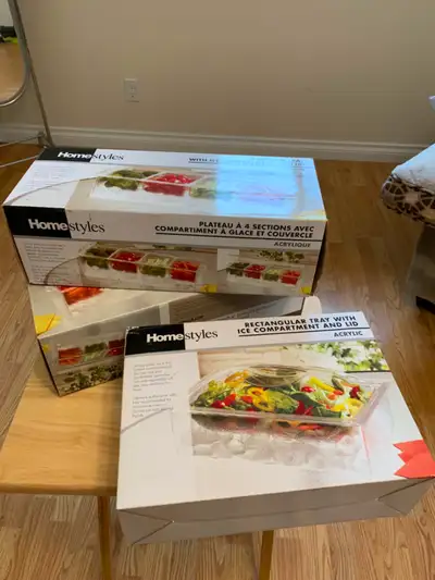 Homestyle Acrylic Serving Trays, View more