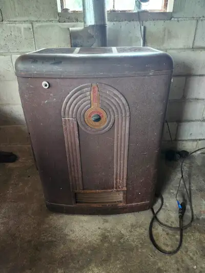 Vintage 1940s Coleman Super Circulator Oil Stove – Art Deco Indu, View more