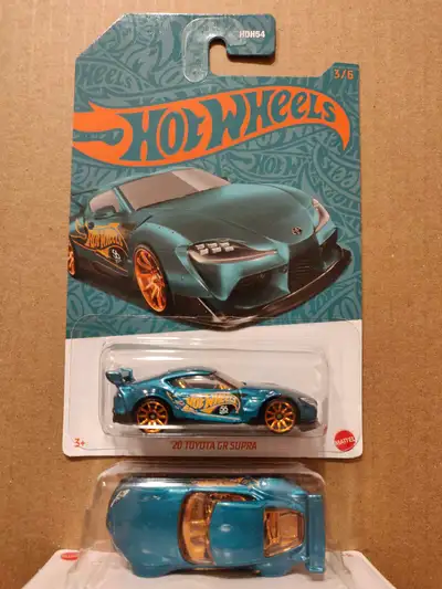New Hot Wheels 56th Anniversary Pearl and Chrome 2020 Toyota GR Supra 1/64 diecast car $6 ea.