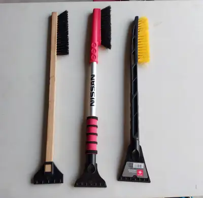 Snow Brushe & Ice Scraper for car in good unused condition, View more