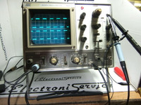 Oscilloscope B & K 30mhz complet et fonctionnel