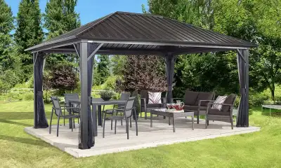 BRAND NEW IN BOX SOJAG GENOVA HARDTOP 12FT Width x 16FT Length, View more