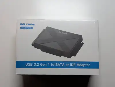 【100% Brand-New Item in Sealed Box】USB-C to SATA or IDE Adapter, External Hard Drive Adapter for 2.5...