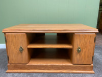 Oak TV Stand for Sale