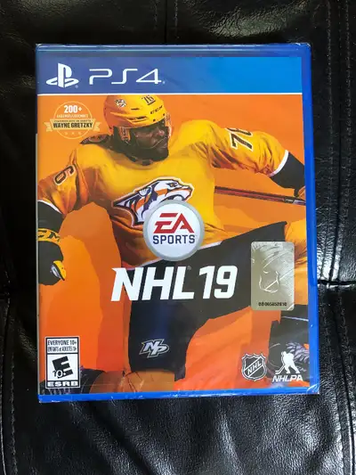 Brand New Unopened NHL 19 for PS4 Asking $20.00 or Best Offer