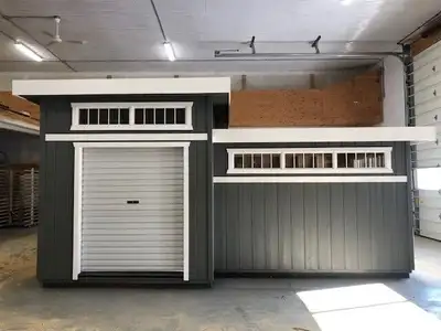 MODERN STYLE CUSTOM SHED, STORAGE, GARAGE, POOLHOUSE, View more