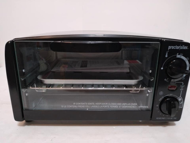Toaster Oven, one Size, Black GREAT DEAL in Toasters & Toaster Ovens in Mississauga / Peel Region - Image 2