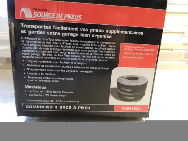 PNEUS Sacs de transport in Other Parts & Accessories in Longueuil / South Shore - Image 3