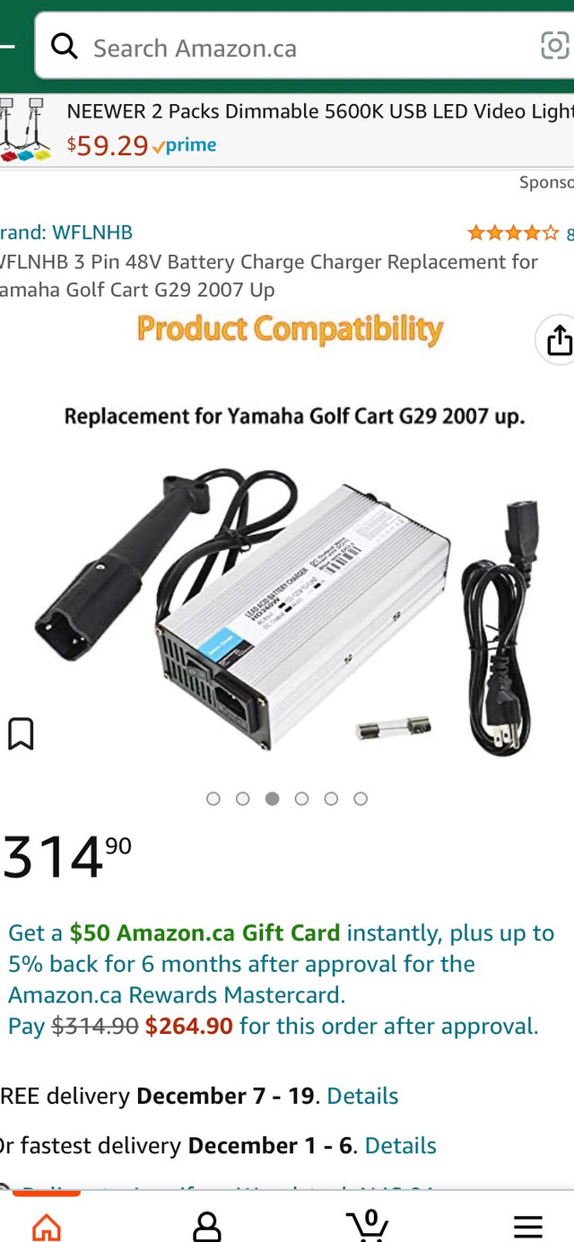 Battery charge charger for golf cart  in Golf in Woodstock - Image 3