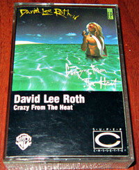 Cassette Tape :: David Lee Roth – Crazy From The Heat