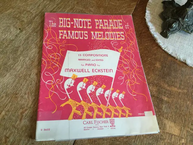 Vintage PIANO  15 Compositions  par maxwell Eckstein in Other in Laval / North Shore - Image 4