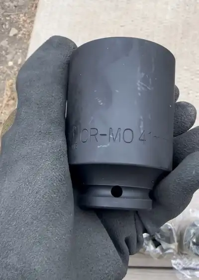 Heavy-Duty Cr-Mo Impact Socket, Metric Deep Sockets (27mm–41mm) , View more