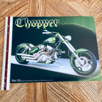 Chopper Motorcycle Poster #S99928 Trends International