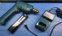 Cordless Drill Makita & Stapler T220D with Batter and Charger