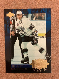 1995-96 Upper Deck Wayne Gretzky's Record Collection insert G10