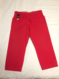 RED Karate Uniform - Pants size 160 & White Belt