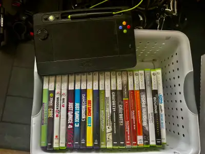 20 Xbox 360 games and a Tablet , View more