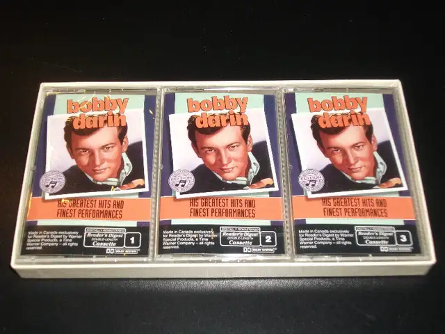 Bobby Darin - His Greatest Hits and ...Coffret 3 cassettes neuve62863257046273121