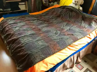 Double sided futon cover and sofa cover up for sale, View more