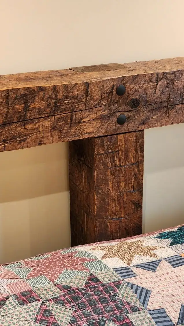 Bed Custom Hand Hewn in Bedding in Kawartha Lakes - Image 6