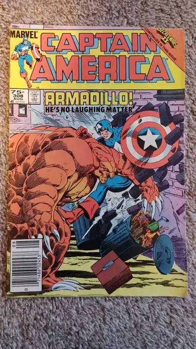 Captain America #308 Newsstand & Canadian Price Variant, View more