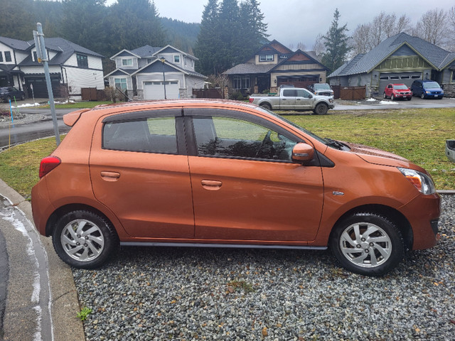Excellent condition 2016 mitsubishi mirage, low km in Cars & Trucks in Abbotsford