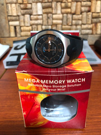 2FAN Mega Memory Watch, a wristwatch with a built-in flash USB d